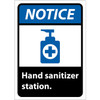 AL-89567 | HAND SANITIZER STATION SIGN 10"W X 14"H, SPECIFY MATERIAL