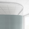 AL-91113 | QUICK-SHIP CUBICLE CURTAIN 86"H X 144" W, SPECIFY COLOR