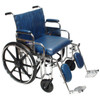 AL-70016 | 24" COMFORT CLASSIC SOLID SEAT WHEELCHAIR