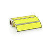 AL-43240 | BLANK ID LABELS 5-3/8" x 1-3/8", SPECIFY COLOR
