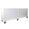 AL-93815 | LARGE MRI LAB ISLAND CART 94"W X 38"H X 23-7/8"D