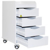 AL-93821 | MRI COMPACT CART, 4 DRAWERS 28-7/8"W X 33-3/8"H X 19-1/4"D