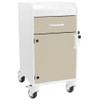 AL-93796 | BEDSIDE CART W/LOCKING DRAWER HINGED DOOR BULK STORAGE AREA