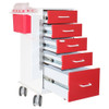AL-93826 | VALOR MINI CRASH CART 25"W X 35-3/8"H X 20-3/8"D