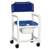 AL-79373 | STD SOFT SEAT COMMODE CHAIR OPEN FRONT (41"H x 21"W x 21.5