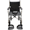 AL-70041 | 20"W CLASSIC 300 TRANSPORT CHAIR, FIXED ARM, 300 LB CAP