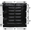 AL-769 | BACK UPHOLSTERY 19" W X 18" H, SPECIFY COLOR
