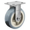 AL-70965 | 5" ANTI-MICROBIAL RIGID CASTER 4" X 4-1/2" TOP PLATE, DELRIN