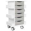 AL-82349 | CORE CART W/ 6 LOCKING DRAWERS 22-7/8" W X 35-5/8"H X 19-5/8"