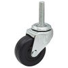 AL-15019 | 2" SWIVEL CASTER, SOFT RUBBER SPECIFY FITTING TYPE & SIZE