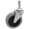 AL-52325 | 3" SWIVEL CASTER, TPR WHEEL SPECIFY FITTING TYPE & SIZE