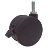 AL-55308U | 3" SWIVEL CASTER WITH BRAKE URETHANE, SPECIFY FITTING
