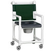 AL-66667 | 41"H DELUXE SHOWER CHAIR W/ PAIL -SPECIFY SEAT & MESH COLO
