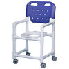 AL-81601 | ECONOMY SHOWER CHAIR 17" SPECIFY BACKREST COLOR