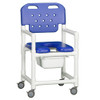 AL-81607 | SHOWER COMMODE SOFT SEAT 17" SPECIFY SEAT COLOR