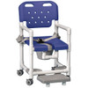 AL-82637 | SHOWER COMMODE CHAIR 20" W/ FOOTREST & SEAT BELT-SPFY COLO