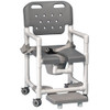 AL-82637 | SHOWER COMMODE CHAIR 20" W/ FOOTREST & SEAT BELT-SPFY COLO