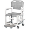 AL-82639 | SHOWER CHAIR 20" W/FOOTREST & LEFT DROP ARM-SPFY COLOR