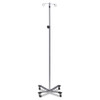 AL-43025 | 4-LEG IV POLE, TWIST KNOB LOCK SPECIFY NUMBER OF HOOKS