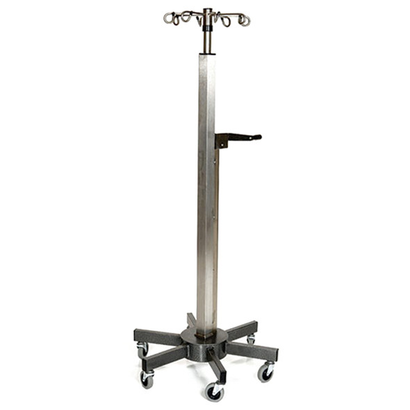 AL-67890 | 8-HOOK LIFT ASSIST I.V. POLE HEIGHT ADJ. FROM 56"-96"