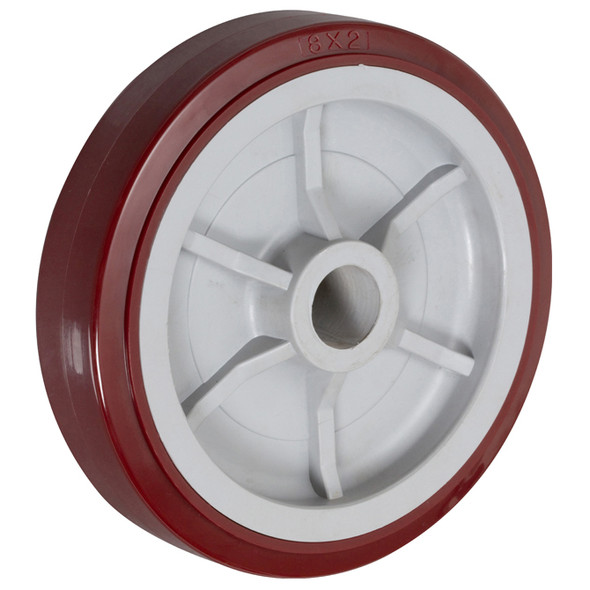 AL-78301 | 6" POLYURETHANE WHEEL 2" TREAD, SPECIFY BEARING