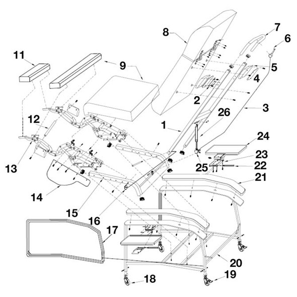 AL-68967 | WASHER FOR D577 RECLINER 