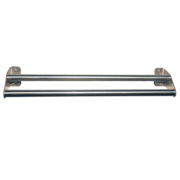 AL-77566 | SECURITY DOUBLE TOWEL BAR 1"DIA X 24"L, 16 GA