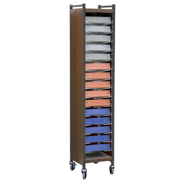 AL-83329 | TALL OPEN STYLE CHART RACK, HORIZONTAL, SPECIFY BINDER