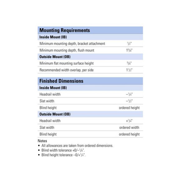 AL-69641 | 92"W X 66"H X 1"D MINI BLINDS SPECIFY COLOR