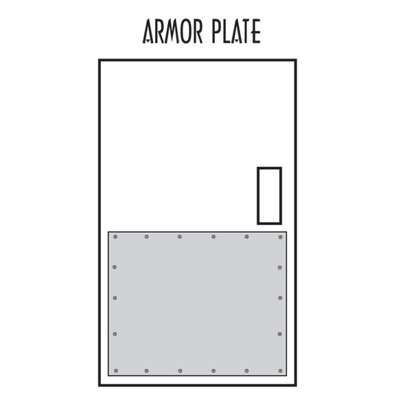 AL-67255 | Discontinued-ARMOR PLATE - 34 N/L/A - USE AL-67254-32
