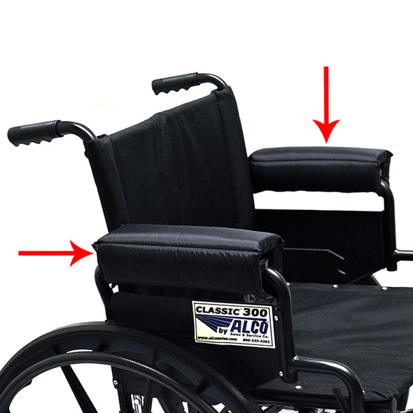 AL-69326 | Discontinued-WHEELCHAIR ARMRES NLA - USE AL-85409F