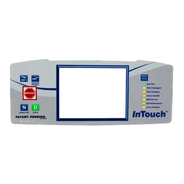 AL-93592 | CONTROL OVERLAY, FOOTBOARD 