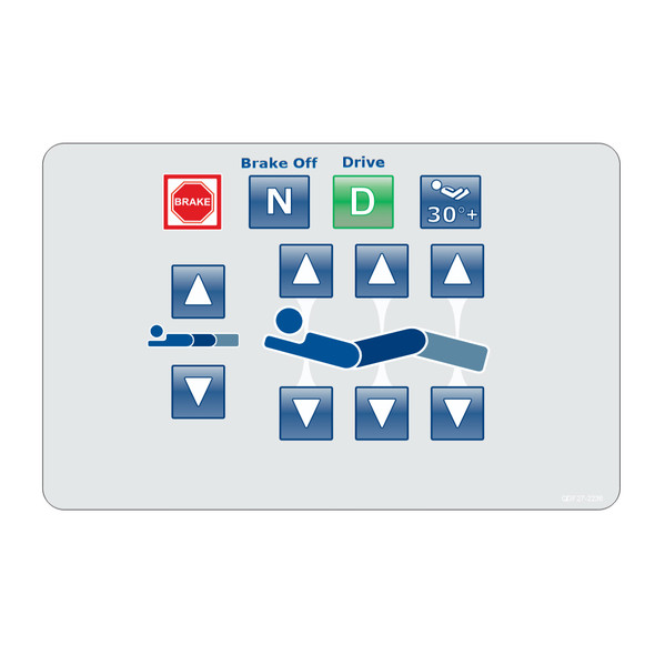 AL-93595 | HEAD FRAME CONTROL OVERLAY 
