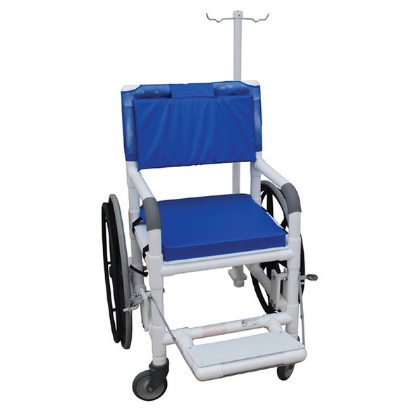 AL-61543 | 24" MRI SHOWER CHAIR W/ FLAT SEAT - SPEC MESH OR SOLID VINY