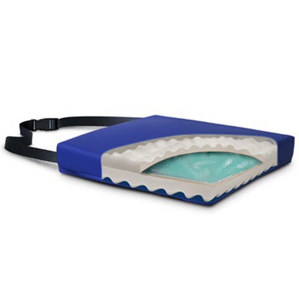 AL-C93698 | CONVOLUTED GEL CUSHION 28  X 18 X 3 - CUSTOM, FOR W/C