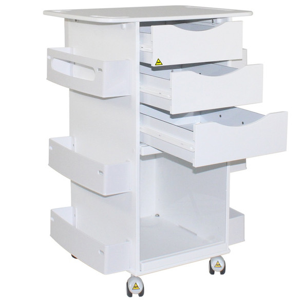 AL-93823 | MRI CORE CART W/ SLIDING DOOR 28-7/8"W X 33-3/8"H X 19-1/4"D