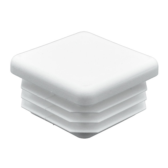 AL-C390547 | 1-1/4" SQUARE INSERT GLIDE WHITE