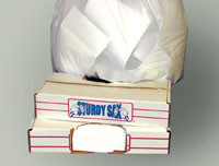 AL-60878 | 10 GAL CAN LINER BROWN  500 BAGS/CS