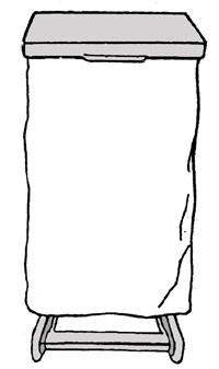 AL-60896 | POLYETHYLENE BAGS WHITE UNPRINTED 250/CS