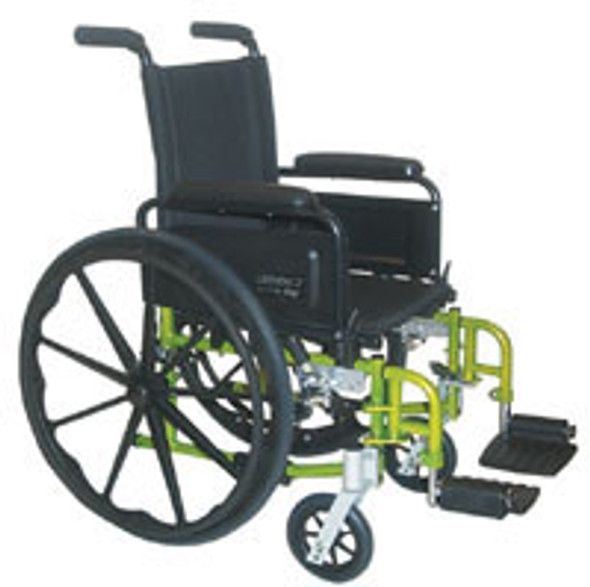 AL-62064 | 14" PEDIATRIC W/C W/ LEGREST /  250 LB CAP