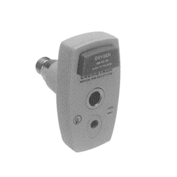 AL-65603 | CHEMETRON VACUUM (ISO STYLE) QC TO DISS MALE COUPLER