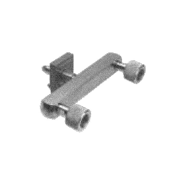 AL-65731 | CHEMETRON OXYGEN QC TO DBL DISS FEMALE (CENTER)