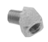 AL-65771 | 1/8"  M X 1/8" F NPT 45 DEG. STREET ELBOW, NPT PIPE FIT