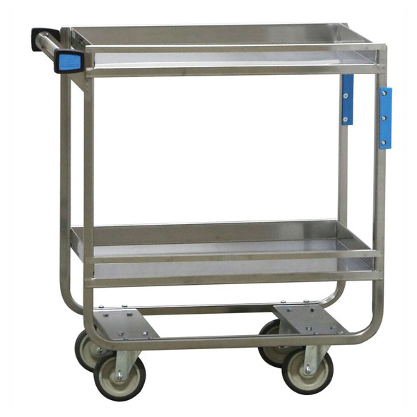 AL-68103 | 2 SHELF GUARD RAIL CART 700 LB CAP