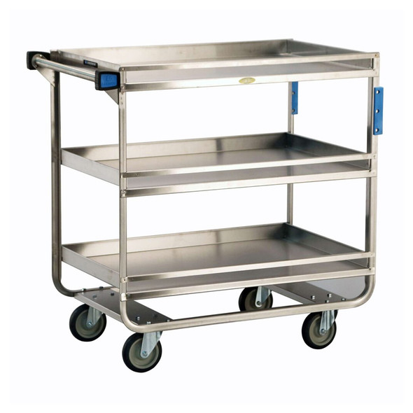 AL-68106 | 3 SHELF GUARD RAIL CART 700 LB CAP