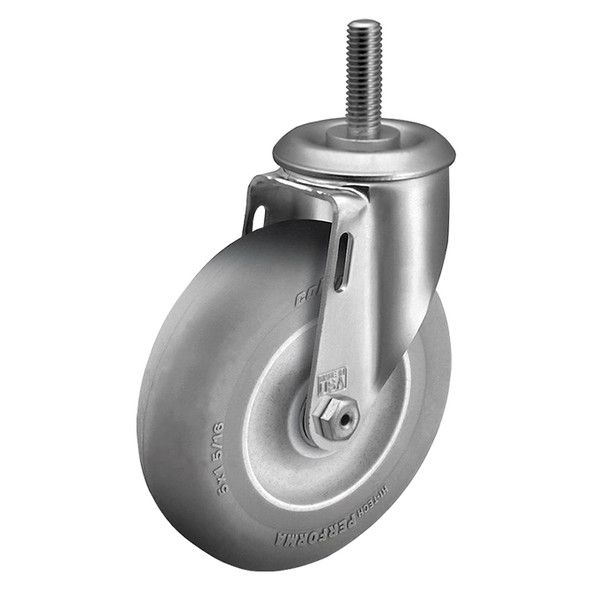 AL-10136-8 | 3-1/2" SWIVEL CASTER, THREADED 5/8"-11 X 1-3/4", PERFORMA