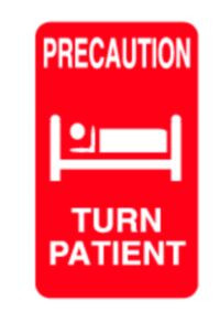 AL-49213 | Discontinued-TURN PATIENT SIGN - USE PC-4
