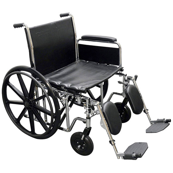 AL-70033 | 24"W CLASSIC 500 WHEELCHAIR SPECIFY ARM TYPE/LEG/FOOTREST