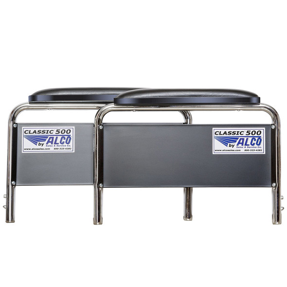 AL-70042 | REM FULL ARMREST -BLACK PAD (PAIR) FITS CLASSIC WHEELCHAIR