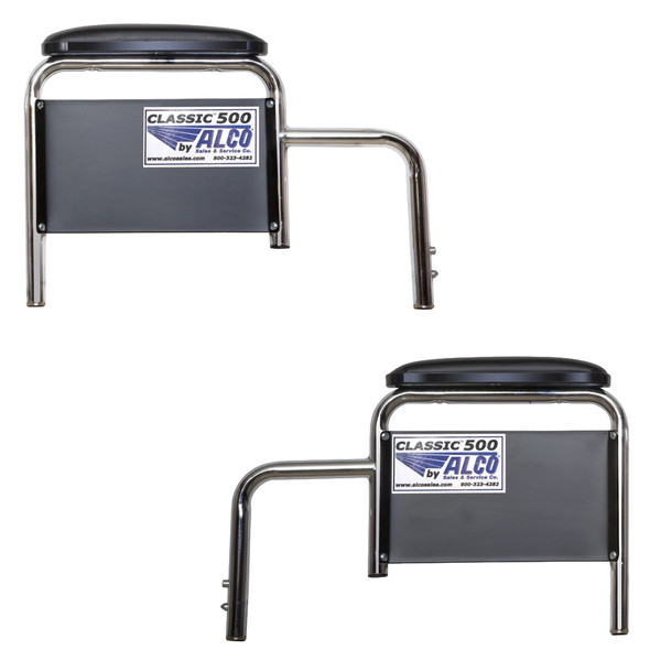 AL-70045 | REM DESK ARMREST - BLACK PAD (PAIR) FITS CLASSIC WHEELCHAIR